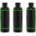 Impact Vakuumflasche aus RCS recyceltem Stainless-Steel Farbe: schwarz