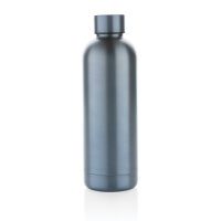 Impact Vakuumflasche aus RCS recyceltem Stainless-Steel Farbe: hellblau