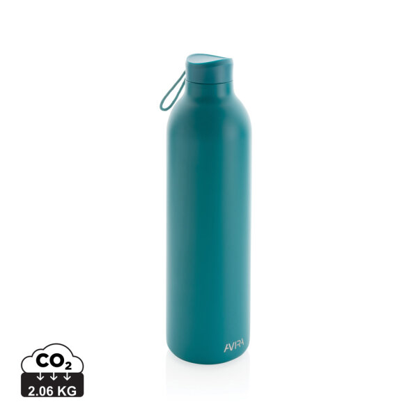 Avira Avior RCS recycelte Stainless-Steel Flasche 1L Farbe: turkis
