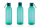 Avira Atik RCS recycelte PET-Flasche 1L Farbe: turkis