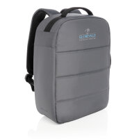 Impact AWARE™ RPET Anti-Diebstahl 15,6" Laptop-Rucksack Farbe: anthrazit