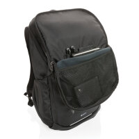 Swiss Peak AWARE™ RPET 15.6" Business Rucksack Farbe: schwarz