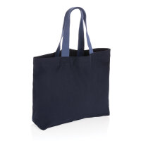 Impact Aware™ 240g/m² große Tasche aus rCanvas, ungefärbt Farbe: navy blau