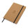 Stoneleaf A5 Notizbuch aus Kork und Steinpapier Farbe: braun