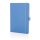 Sam A5 Notizbuch aus RCS zertifiziertem Lederfaserstoff Farbe: sky blue