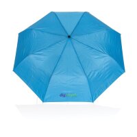 21" Impact AWARE™ 190T Mini-Regenschirm mit Auto-Open Farbe: tranquil blue