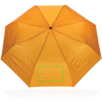 21" Impact AWARE™ 190T Mini-Regenschirm mit Auto-Open Farbe: sundial orange