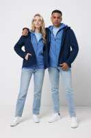 Iqoniq Makalu Herren Softshelljacke aus recyceltem Polyester Farbe: navy blau