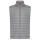 Iqoniq Meru Herren Bodywarmer aus recyceltem Polyester Farbe: Silbergrau