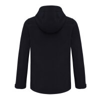 Iqoniq Makalu Damen Softshelljacke aus recyceltem Polyester Farbe: schwarz