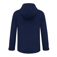 Iqoniq Makalu Damen Softshelljacke aus recyceltem Polyester Farbe: navy blau