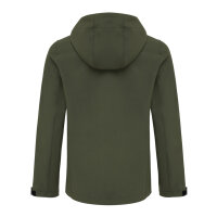 Iqoniq Makalu Damen Softshelljacke aus recyceltem Polyester Farbe: khaki