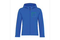 Iqoniq Makalu Damen Softshelljacke aus recyceltem Polyester Farbe: Königsblau