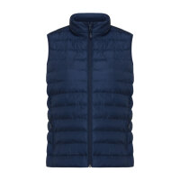 Iqoniq Meru Damen Bodywarmer aus recyceltem Polyester Farbe: navy blau