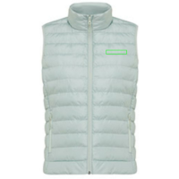 Iqoniq Meru Damen Bodywarmer aus recyceltem Polyester Farbe: Iceberg green