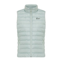 Iqoniq Meru Damen Bodywarmer aus recyceltem Polyester Farbe: Iceberg green