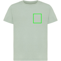 Iqoniq Koli Kids T-Shirt aus recycelter Baumwolle Farbe: Iceberg green