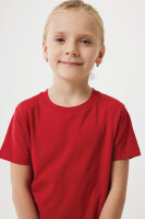 Iqoniq Koli Kids T-Shirt aus recycelter Baumwolle Farbe: rot