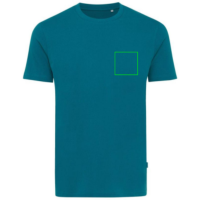 Iqoniq Bryce T-Shirt aus recycelter Baumwolle Farbe: verdigris