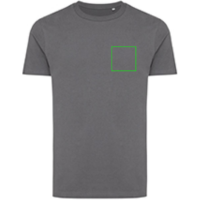 Iqoniq Bryce T-Shirt aus recycelter Baumwolle Farbe: anthrazit