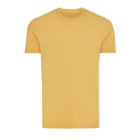 Iqoniq Bryce T-Shirt aus recycelter Baumwolle Farbe: ochre yellow