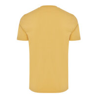 Iqoniq Bryce T-Shirt aus recycelter Baumwolle Farbe: ochre yellow