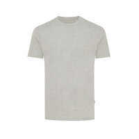 Iqoniq Manuel ungefärbtes T-Shirt aus recycelter Baumwolle Farbe: heather grey