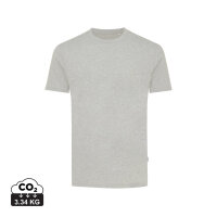 Iqoniq Manuel ungefärbtes T-Shirt aus recycelter Baumwolle Farbe: heather grey