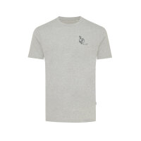 Iqoniq Manuel ungefärbtes T-Shirt aus recycelter Baumwolle Farbe: heather grey