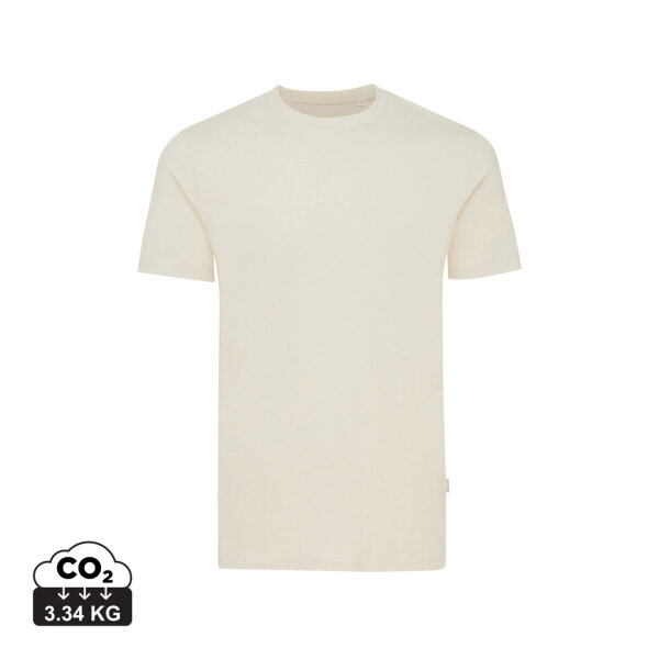 Iqoniq Manuel ungefärbtes T-Shirt aus recycelter Baumwolle Farbe: natural raw