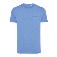 Iqoniq Manuel ungefärbtes T-Shirt aus recycelter Baumwolle Farbe: heather blue