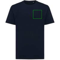 Iqoniq Kakadu relaxed T-Shirt aus recycelter Baumwolle Farbe: navy blau