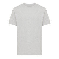 Iqoniq Kakadu relaxed T-Shirt aus recycelter Baumwolle Farbe: heather grey