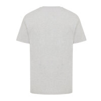 Iqoniq Kakadu relaxed T-Shirt aus recycelter Baumwolle Farbe: heather grey