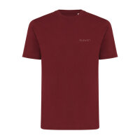 Iqoniq Sierra Lightweight T-Shirt aus recycelter Baumwolle Farbe: burgunderrot