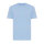 Iqoniq Sierra Lightweight T-Shirt aus recycelter Baumwolle Farbe: sky blue