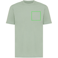 Iqoniq Sierra Lightweight T-Shirt aus recycelter Baumwolle Farbe: Iceberg green