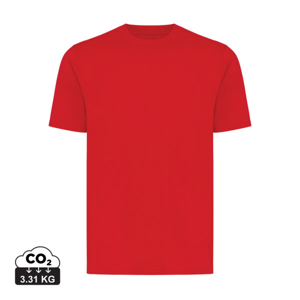 Iqoniq Sierra Lightweight T-Shirt aus recycelter Baumwolle Farbe: rot