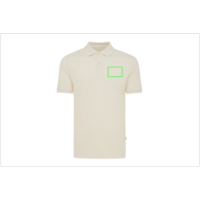 Iqoniq Yosemite Piqué-Poloshirt aus recycelter Baumwolle Farbe: natural raw