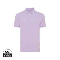 Iqoniq Yosemite Piqué-Poloshirt aus recycelter Baumwolle Farbe: lavender