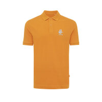 Iqoniq Yosemite Piqué-Poloshirt aus recycelter Baumwolle Farbe: sundial orange