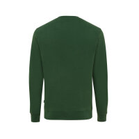 Iqoniq Zion Rundhals-Sweater aus recycelter Baumwolle Farbe: forest green