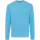 Iqoniq Zion Rundhals-Sweater aus recycelter Baumwolle Farbe: tranquil blue