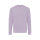 Iqoniq Zion Rundhals-Sweater aus recycelter Baumwolle Farbe: lavender