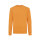 Iqoniq Zion Rundhals-Sweater aus recycelter Baumwolle Farbe: sundial orange