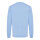 Iqoniq Zion Rundhals-Sweater aus recycelter Baumwolle Farbe: sky blue