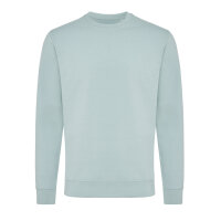 Iqoniq Zion Rundhals-Sweater aus recycelter Baumwolle Farbe: Iceberg green