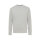 Iqoniq Denali ungefärbt. Rundhals-Sweater aus recycelter BW Farbe: heather grey