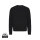 Iqoniq Kruger Relax-Rundhals-Sweater aus recycelt. Baumwolle Farbe: schwarz