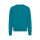 Iqoniq Kruger Relax-Rundhals-Sweater aus recycelt. Baumwolle Farbe: verdigris